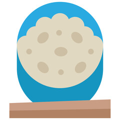 rice flat icon