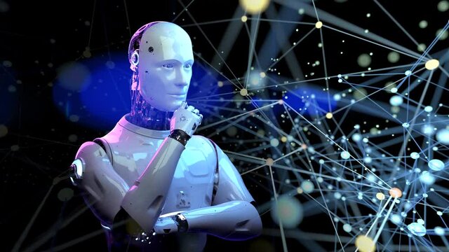 Technology connection with ai robot