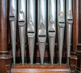 organ pipes