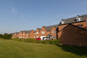 new build development in rural area of the UK