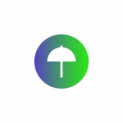 umbrella icon. sign design. Vector illustration for graphic design, Web, UI, app.