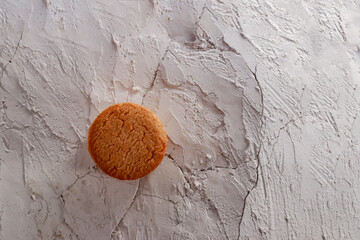 Rich vegan orange cookie.