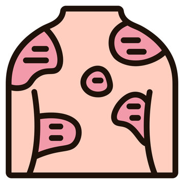 recommend clip art: psoriasis filled outline icon