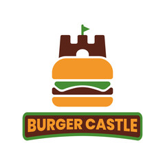 Burger Logo Design, Fast food Logo Design vector
