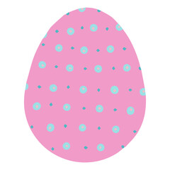 Easter colorful eggs. Vector illustration.