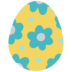 Easter colorful eggs. Vector illustration.