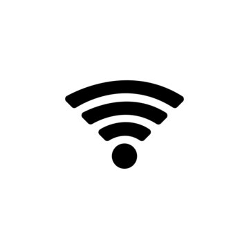 Wireless design logo template vector