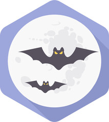 Flying Halloween Bat