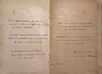 ANTICO DOCUMENTO SCRITTO A MANO