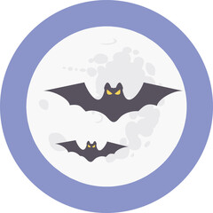 Flying Halloween Bat