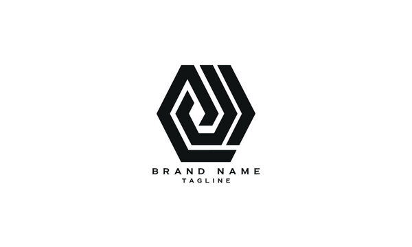 CJM, CMJ, MCJ, Abstract initial monogram letter alphabet logo design
