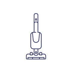 cordless vacuum cleaner line icon