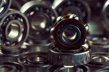 Bearings. Ball bearings. Thrust bearings.