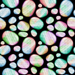 Seamless pattern with stones for fabrics and textiles and linens and gifts and wrapping paper