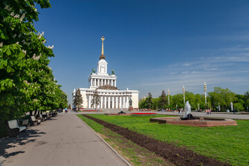 Fototapeta na wymiar Exhibition of Achievements of National Economy