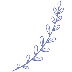 Leaf branch vecor, leaf vector, branch leaves