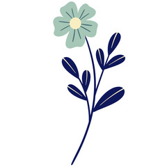 Flower vector, flower illustration, floral vector, botanical vector