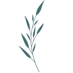 Obraz premium Leaf branch vecor, leaf vector, branch leaves