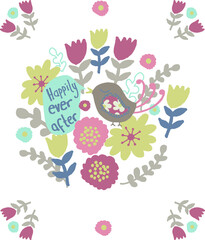 Crafted with a fairy-tale illustration, it can be used for baby t-shirt print, fashion print design, kids wear, baby shower, celebration, greeting and invitation.