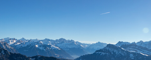 schweizer berge panorama