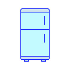 Freezer Vector icon which is suitable for commercial work and easily modify or edit it

