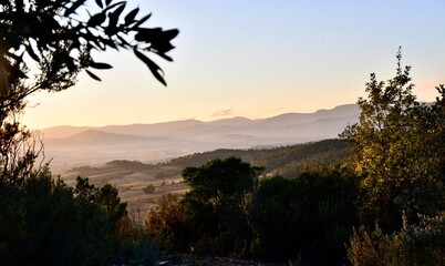 couchers de soleil sur le var les maures
