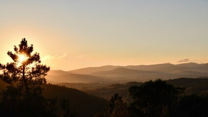 couchers de soleil sur le var les maures