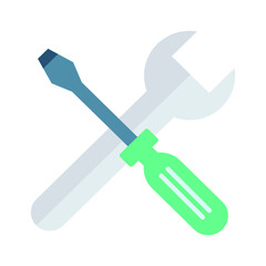 repair tool Vector icon which is suitable for commercial work and easily modify or edit it