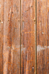 Texture of wooden planks of the door