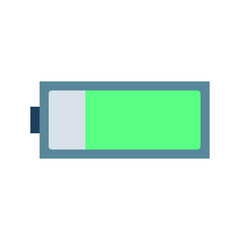 Battery Vector icon which is suitable for commercial work and easily modify or edit it

