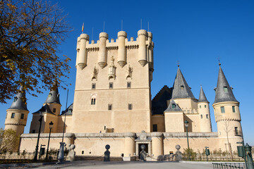 Fototapeta na wymiar Keep of the Alcazar de Segovia, Castilla y Leon. Spain
