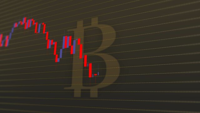 Cryptocurrencies: bitcoin, etherum and altcoins prices drop sharply, crypto