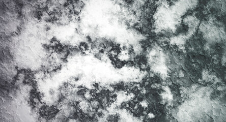 lime green pale green windstorm bursting  grey  background  acrylic  material 