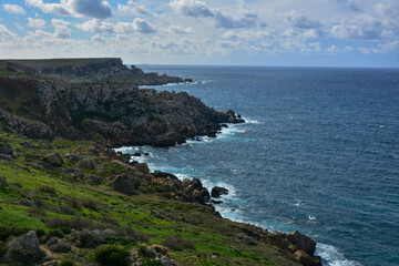 Fototapeta na wymiar Malta klify