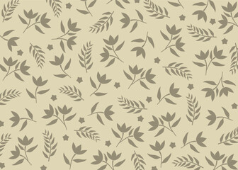 background design with floral pattern theme