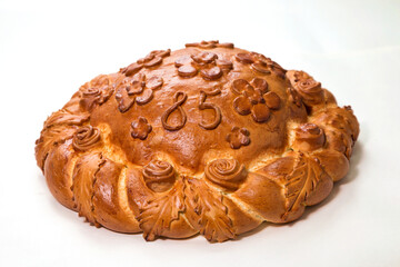 Anniversary bread cake 85 years birthday russian cake