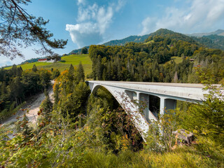 Salginatobel bridge in Switzerland