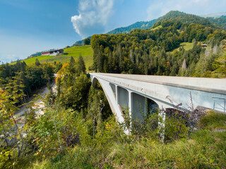 Salginatobel bridge in Switzerland