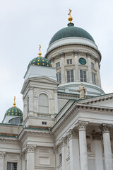Fototapeta na wymiar Views of the city of Helsinki