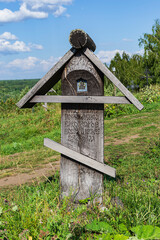 Old wooden cross