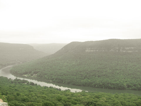 Tennessee River Gorge View From Above