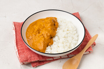 バターチキンカレーライス