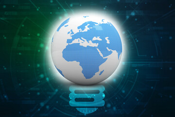 3d illustration of Data sharing concept