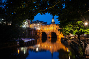 bridge at night