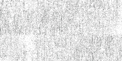 Vector fabric texture. Distressed texture of weaving fabric. Grunge background. Abstract halftone vector illustration. Overlay to create interesting effect and depth. Black isolated on white. EPS10.