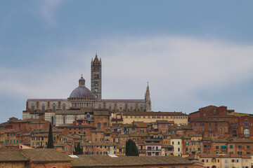 Fototapeta premium historical city Siena Tuscany Italy palio historical city Siena Tuscany Italy palio -