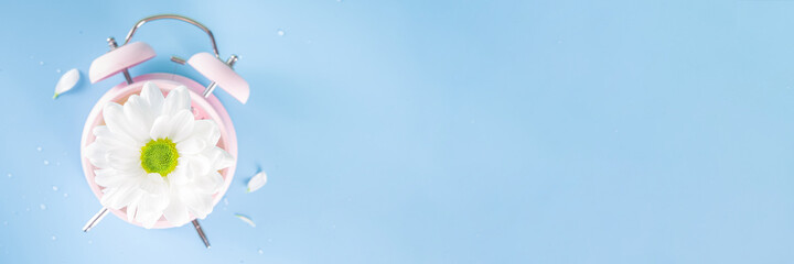 Spring Time Change concept