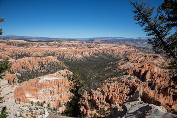Rock formation at Bryce Canyon, Utah USA