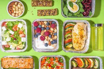 Healthy food delivery lunch boxes