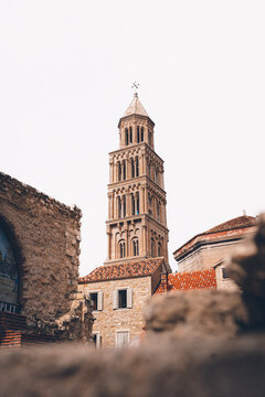 Dalmatia tower in split, croatia